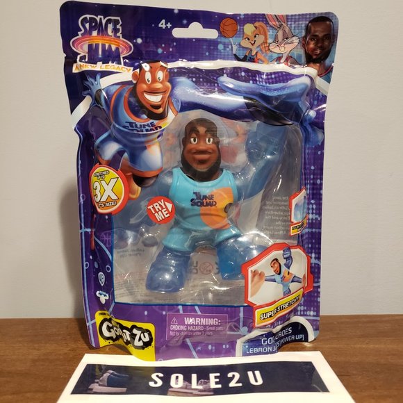 Space Jam Heroes of Goo Jit Zu Lebron James Regular & Power Bugs Bunny Tasmanian - Picture 3 of 5